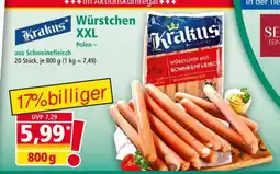 Norma Würstchen XXL Angebot