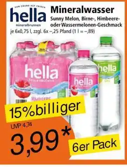Norma Mineralwasser Angebot