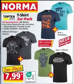 Norma T-Shirt, 2er-Pack Angebot