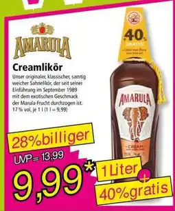 Norma Amarula Creamlikör Angebot