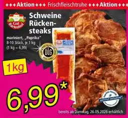 Norma Schweine-Rückensteaks Angebot