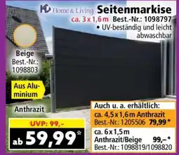 Norma Seitenmarkise Angebot