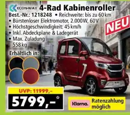 Norma 4-Rad Kabinenroller Angebot