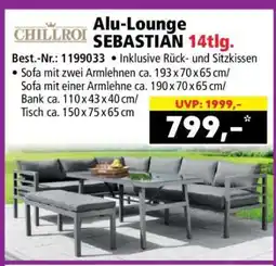 Norma Alu-Lounge SEBASTIAN 14tlg Angebot
