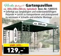 Norma Gartenpavillon Angebot