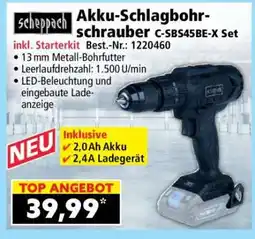 Norma Akku-Schlagbohrschrauber C-SBS45BE-X Set Angebot