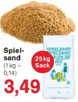 Jawoll Spielsand Angebot