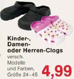 Jawoll Kinder-, Damen- oder Herren-Clogs Angebot