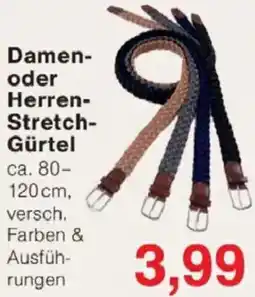 Jawoll Damen oder Herren Stretch Gürtel Angebot