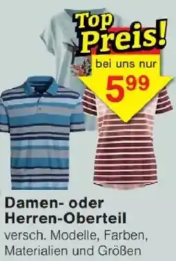 Jawoll Damen oder Herren-Oberteil Angebot