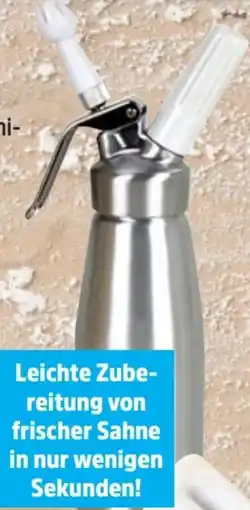 Thomas Philipps Aluminium-Sahnesyphon Angebot