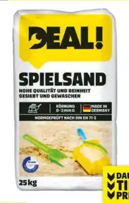 Hagebau Deal! Spielsand Angebot