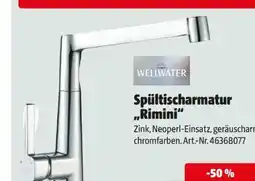 Hagebau Wellwater Spültischarmatur Rimini Angebot