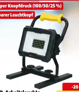 Hagebau LED Akku Arbeitsleuchte Angebot