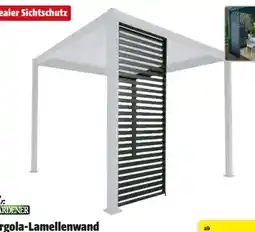 Hagebau Mr. Gardener Pergola-Lamellenwand Angebot