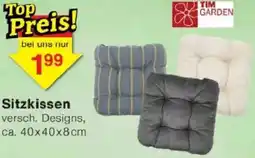 Jawoll TIM GARDEN Sitzkissen Angebot