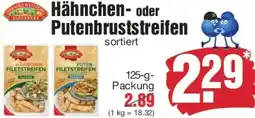 Edeka Bernard Matthews Hähnchen- oder Putenbruststreifen Angebot