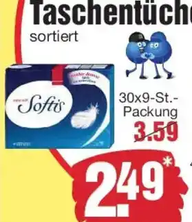 Edeka Softis Taschentücher Angebot