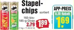 Edeka Stapelchips Angebot