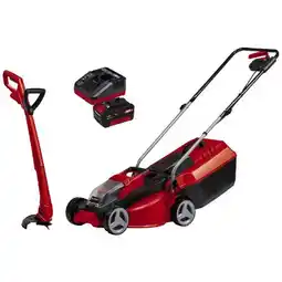 toom Baumarkt Einhell Akku-Rasenmäher-Set GE-CM 18/30 Li CT Angebot