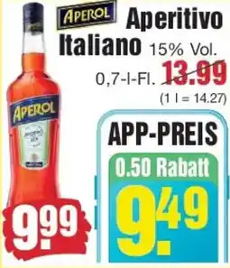 Edeka APEROL Aperitivo Italiano Angebot