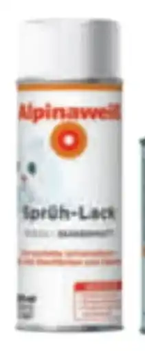 toom Baumarkt Alpina Sprühlack Alpinaweiß Angebot
