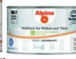 toom Baumarkt Alpina Weißlack für Möbel und Türen Angebot
