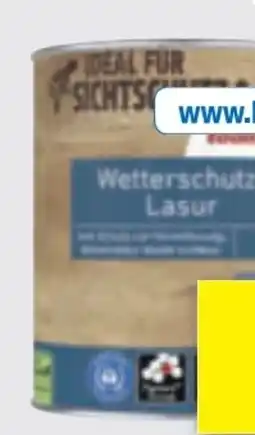 toom Baumarkt Toom Wetterschutz-Lasur Angebot