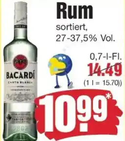 Edeka BACARDI Rum Angebot