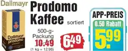 Edeka Dallmayr Prodomo Kaffee Angebot