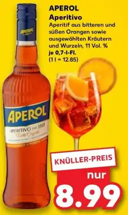 Kaufland APEROL Aperitivo Angebot
