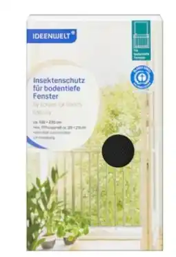 Rossmann Rossmann Ideenwelt Insektenschutz für Bodentiefe Fenster Angebot