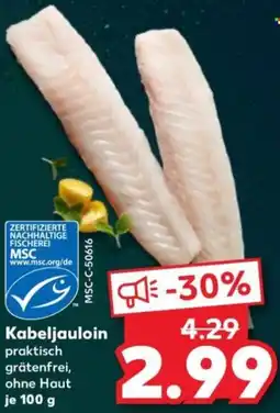 Kaufland Kabeljauloin Angebot