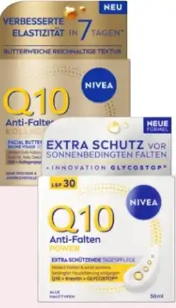 Rossmann Nivea Q10 Anti-Falten Power Straffende Tagespflegex LSF 30 Angebot