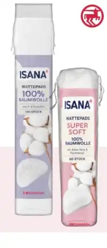 Rossmann Isana Wattepads Angebot