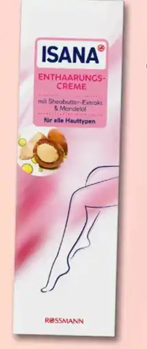 Rossmann Isana Enthaarungscreme Sensitiv Angebot