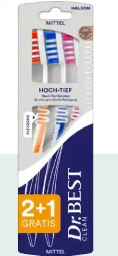 Rossmann Dr. Best Hoch Tief Zahnbürste Angebot