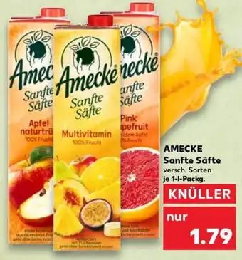 Kaufland AMECKE Sanfte Säfte Angebot