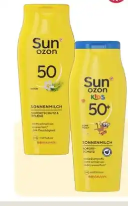 Rossmann Sunozon Sonnenmilch Kids LSF 50 + Angebot