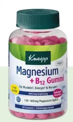 Rossmann Kneipp Magnesium +B12 Gummi Angebot
