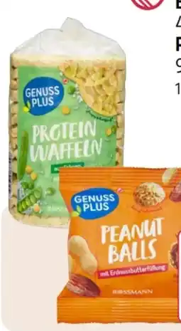 Rossmann Genuss Plus Protein Waffeln Angebot