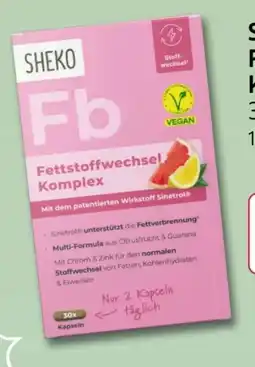 Rossmann Sheko Fettstoffwechsel Komplex Angebot