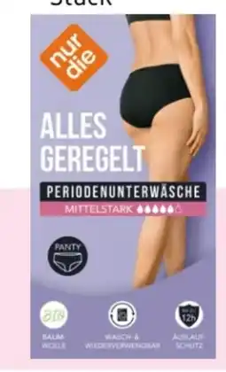 Rossmann nur die Alles geregelt Periodenunterwäsche Angebot