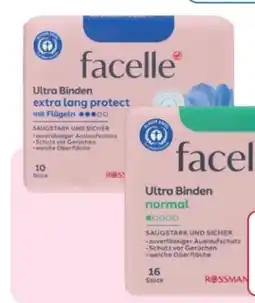 Rossmann Facelle Ultra-Binden Angebot