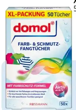 Rossmann Domol Farb- & Schmutz Fangtücher XL-Packung Angebot