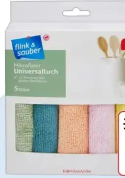 Rossmann Flink & Sauber Mikrofaser Universaltuch Angebot