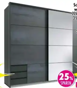 Möbel Boss Schwebetürenschrank Rockwood Angebot