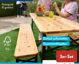 Aldi Süd Belavi Bierzeltgarnitur Angebot