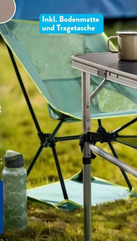 Adventuridge Campingstuhl 1 stk Angebot bei Aldi Sd