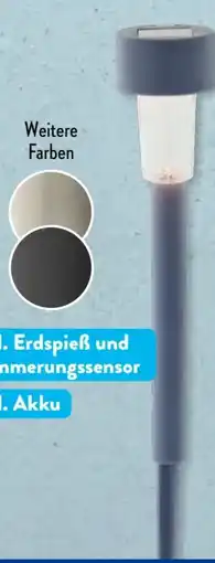 Aldi Süd Casalux Solar-Gartenleuchte Angebot